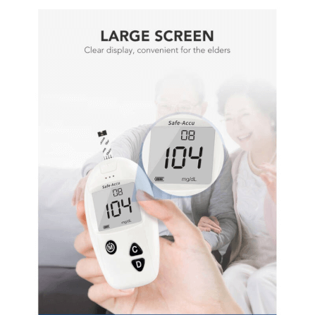 เครื่องวัดระดับน้ำตาลในเลือด SINOCARE รุ่น SAFE ACCU 0070061003012_6